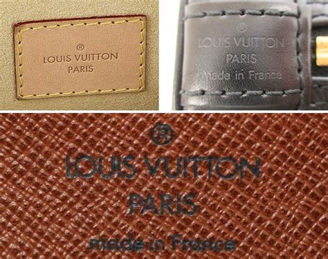 authentic Louis Vuitton label